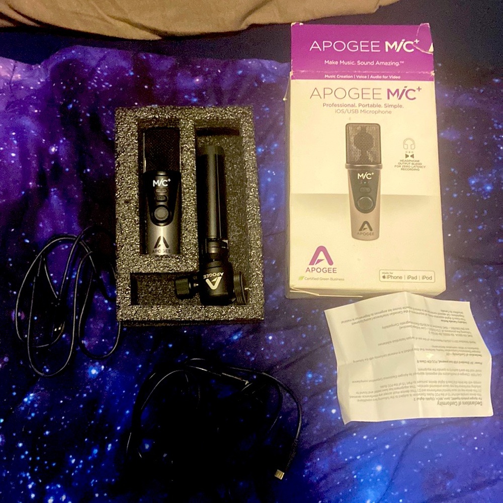 Apogee podcasting M/C + iOS Android used